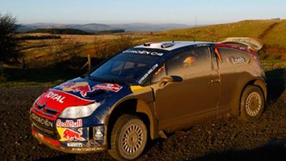 Sébastien Loeb a signé sa première victoire outre-Manche.