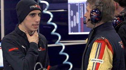 Buemi dans le box de Toro Rosso. Bientôt une habitude?