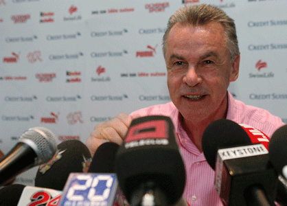 Hitzfeld apporte du sang neuf à l'équipe de Suisse.