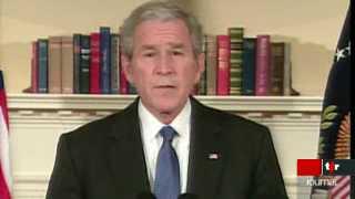 USA: Georges Bush vole au secours du secteur automobile en débloquant 13,4 milliards de dollars pour tenter de sauver General Motors et Chrysler