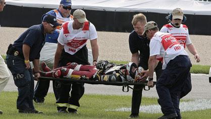 Lüthi ne souffre d'aucune blessure sérieuse.