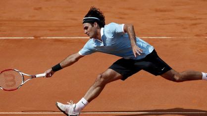 Federer a transpiré pour venir à bout de Gremelmayr.