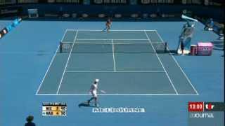 Tennis/Open d'Australie: Rafael Nadal s'est qualifié mardi pour les demi-finales en dominant le Finlandais Jarkko Nieminen sur le score de 7-5, 6-3, 6-1