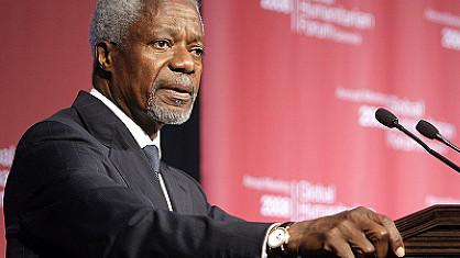 Kofi Annan tient à ce que soit appliqué le principe du pollueur payeur.