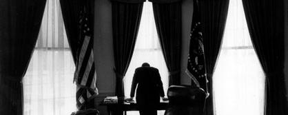 John F. Kennedy à la Maison blanche. [Keystone]