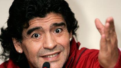 Maradona retrouve son amour de toujours, l'Argentine.