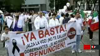 Mexique: plusieurs centaines de milliers de personnes manifestent contre la violence