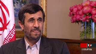 Conférence contre le racisme à Genève: entretien avec le président iranien Mahmoud Ahmadinejad (1/2)