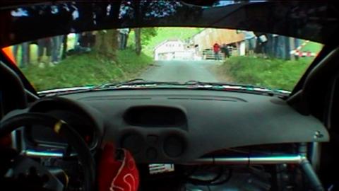 Rallye: Sébastien Loeb, au rallye du Chablais, spéciale de Lavey