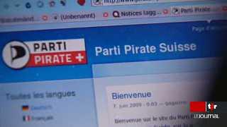 Le nouveau Parti Pirate Suisse milite pour le libre partage de fichiers sur Internet
