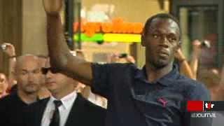 Athlétisme: Usain Bolt fascine le public