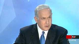 Israël: le Premier ministre Benjamin Netanyahu accepte la création d'un Etat palestinien sous conditions