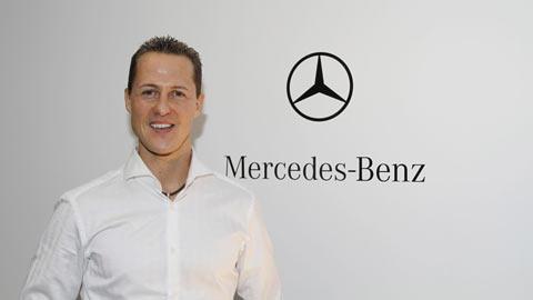 "Schumi" sera payé 7 millions d'euros pour la saison 2010 (photo Mercedes).