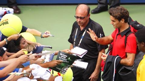 US Open: Federer passe sans souci - Roger Federer a passé sans encombre le 1er tour de l'US Open face au jeune américain Devin Britton (6-1, 6-3, 7-5).