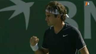 Tennis / tournoi d'Indian Wells: Wawrinka s'incline (6-7, 6-7), Federer s'impose (6-3, 5-7, 6-2)
