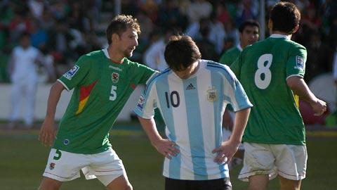 Messi semble dépité après la déconvenue que vient de subir l'Argentine.