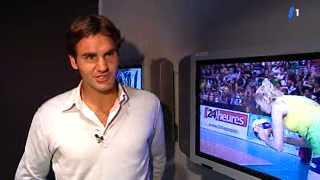 Tennis: interview de Roger Federer quelques jours après sa victoire à Roland-Garros