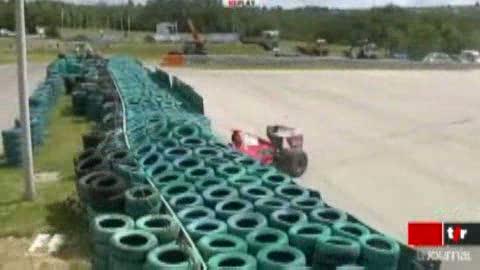 Formule 1: l'accident de Felipe Massa