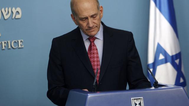 Ehud Olmert avait été contraint à la démission en septembre 2008.