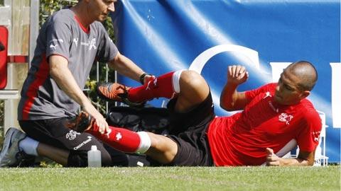 La blessure de Gökhan Inler semble plus grave que prévu.