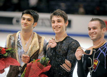 Joubert au centre d'un podium 100% francophone.