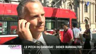 Interview de Didier Burkhalter, candidat libéral-radical à la succession de Pascal Couchepin