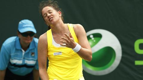 Schnyder a cédé devant la Danoise.