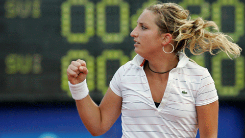 Bacsinszky affiche une belle forme en République tchèque.