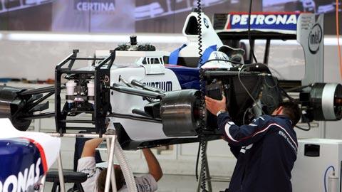 Toutes les écuries (ici BMW-Sauber) ont entamé un grand chantier.