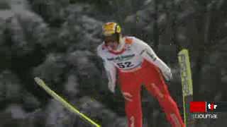 Saut à ski: le Suisse Andreas Küttel décroche l'or sur le grand tremplin des mondiaux de Liberec