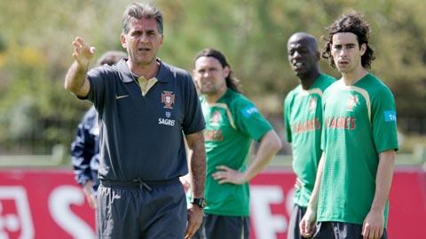 Carlos Queiroz et les Portugais doivent impérativement battre la Suède.