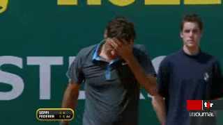 Tennis: Roger Federer s'est imposé face à Seppi Monte