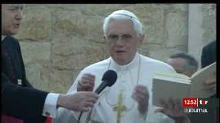 Deuxième jour de visite au Proche-Orient pour Benoît XVI