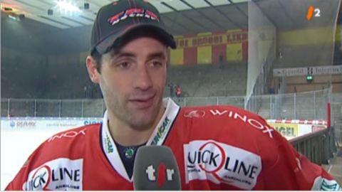 Hockey / LNA, 4e j: Bienne - Davos 1-6 (1-2 0-3 0-1), itw Sébastien Bordeleau