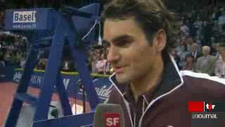 Tennis / Swiss Indoors de Bâle: Federer l'emporte contre son ami Marco Chiudinelli