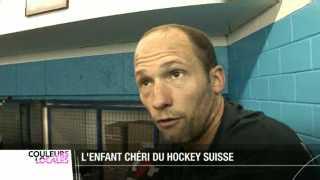 Portrait du hockeyeur Sandy Jeannin, attaquant du Fribourg-Gottéron et fraîchement nommé joueur le plus populaire du pays