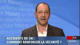 Accidents de ski: entretien avec Jean-Luc Alt, responsable prévention loisirs SUVA, en direct de Fribourg (1/2)