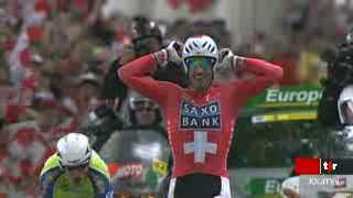Cyclisme: Fabian Cancellara a remporté le Tour de Suisse