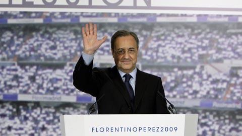 Florentino Perez (62 ans) redevient président du Real Madrid.