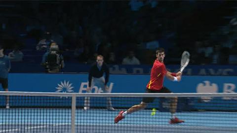 Tennis / Masters / Nadal – Djokovic: Nadal : le premier set s'est joué au tie break (4)