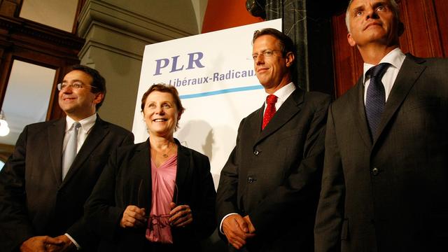 Le Genevois Christian Lüscher et le Neuchâtelois Didier Burkhalter sont les candidats officiels du PLR.