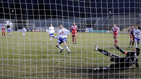 Kamel Boughanem a marqué l'unique but lausannois sur penalty.