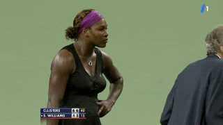 Tennis / US Open: retour sur l'incident qui a eu lieu entre Serena Williams et Kim Clijsters