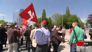 Suisses retenus en Libye: manifestation de soutien à Genève