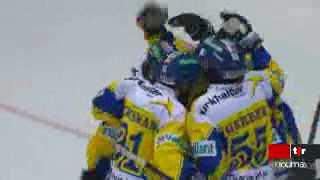 Hockey / LNA: résumé des matchs Bienne-Lausanne (3-1) et Davos-Kloten (4-2)