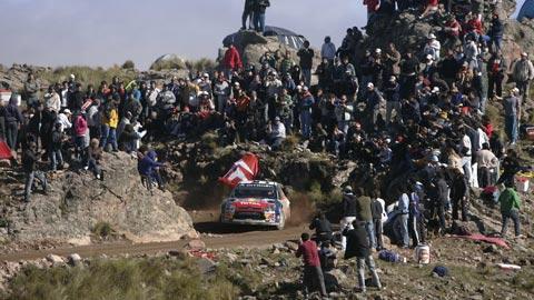 Les Argentins ont soutenu en masse Sébastien Loeb.