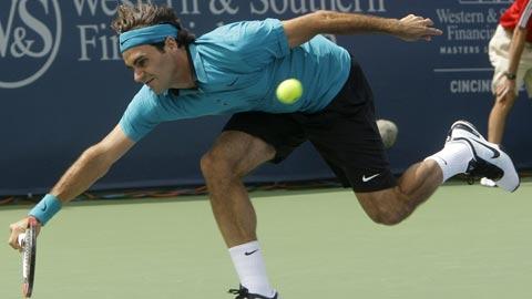 Roger Federer n'a pas eu la vie facile face à David Ferrer.