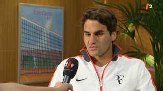 Tennis/Roland-Garros: réaction de Roger Federer après sa victoire en 1/4 de finale