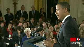 USA / première conférence de presse de Barack Obama: le Président a abordé les dossiers chauds de la politique étrangère américaine