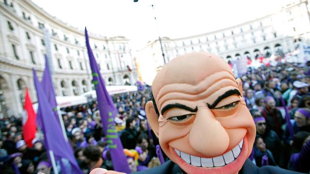 Plus de 300'000 personnes attendues au "No Berlusconi Day" à Rome.